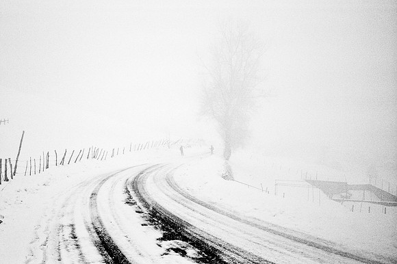 winter road